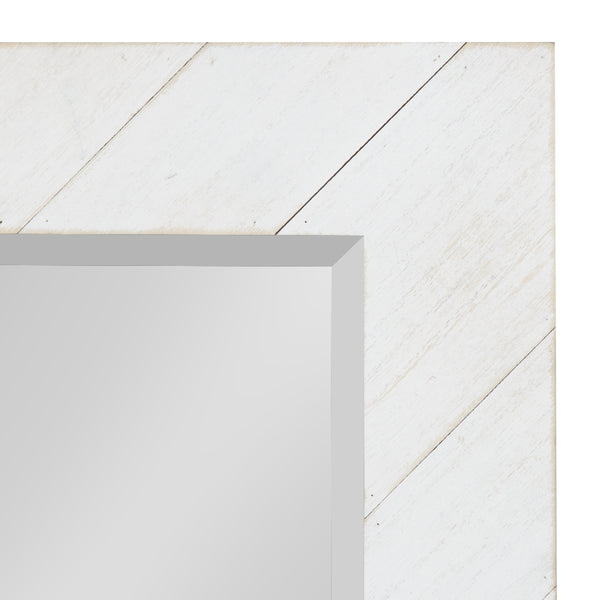 Kate & Laurel Rost Pieced Wood Framed Wall Mirror