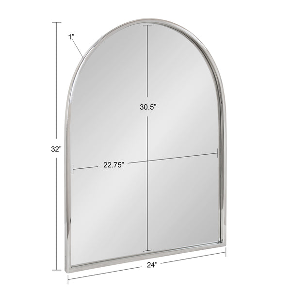 Kate & Laurel Rowla Arch Wall Mirror