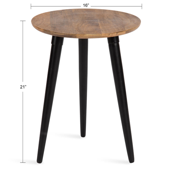 Kate & Laurel Rumsen Round Side Table