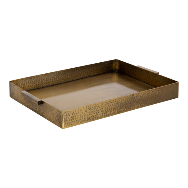 kate & laurel Samana Rectangle Metal Tray