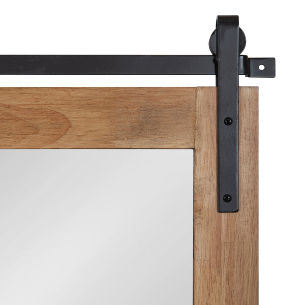 Kate & Laurel Samuels Wood Framed Wall Mirror