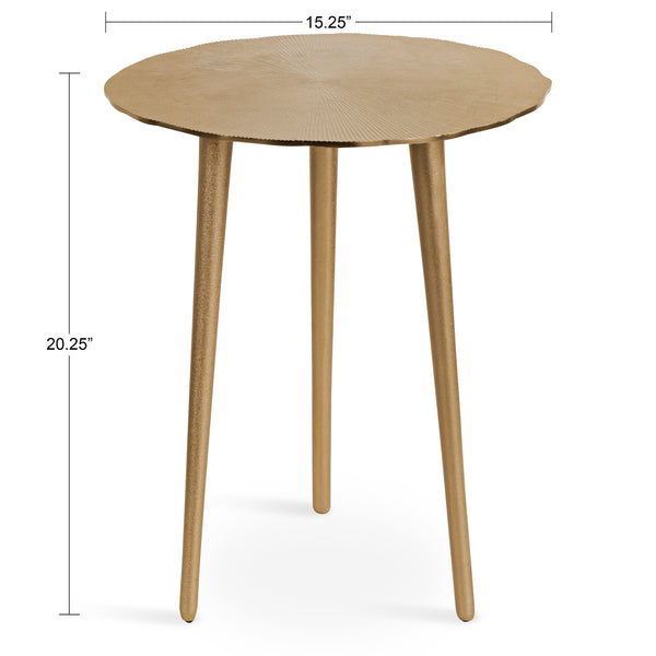 Kate & Laurel Sancia Round Side Table