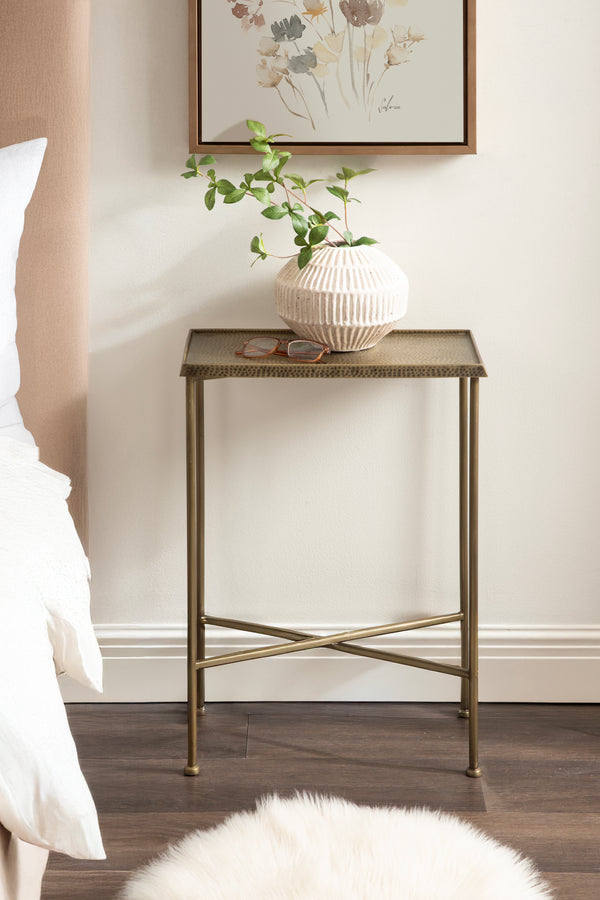 Kate & Laurel Sanzo Slim Side Table