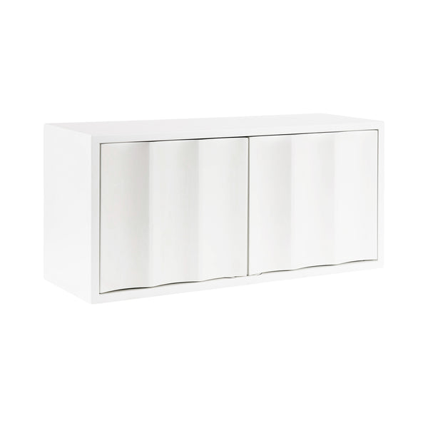 kate & laurel Sartell Scallop Wall Cabinet