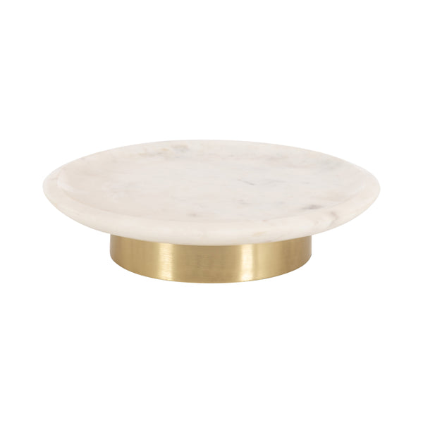 kate & laurel Sevienne Round Tray