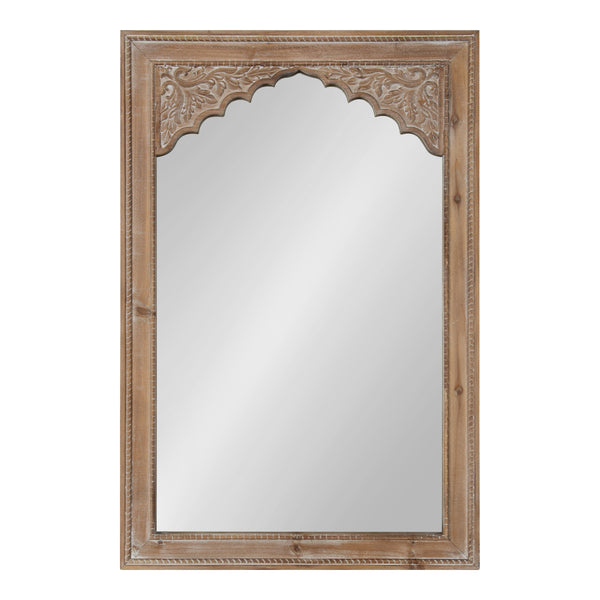 Kate & Laurel Shivani Wood Framed Mirror