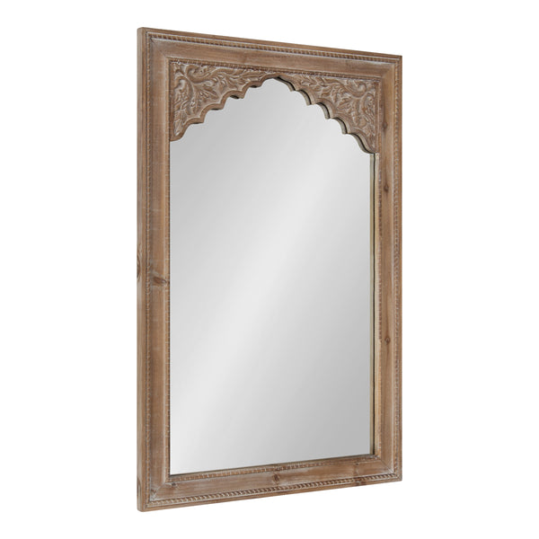 kate & laurel Shivani Wood Framed Mirror