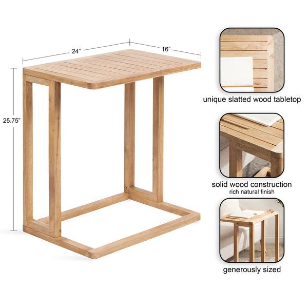 Kate & Laurel Slayton Wood C Table