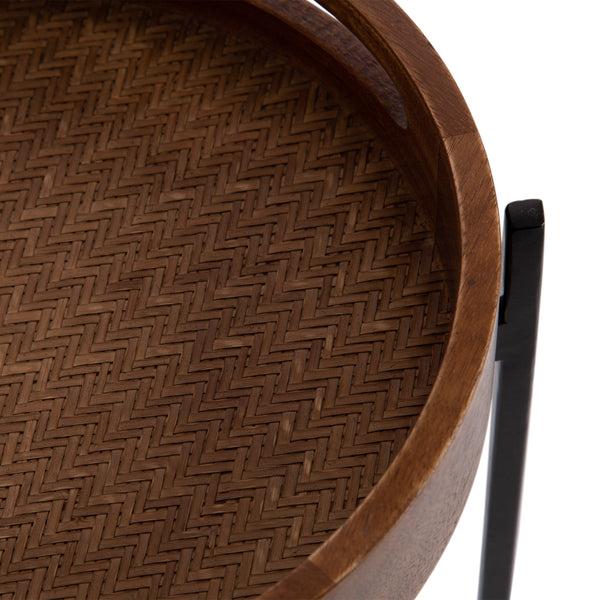 Kate & Laurel Smita Round Tray Table