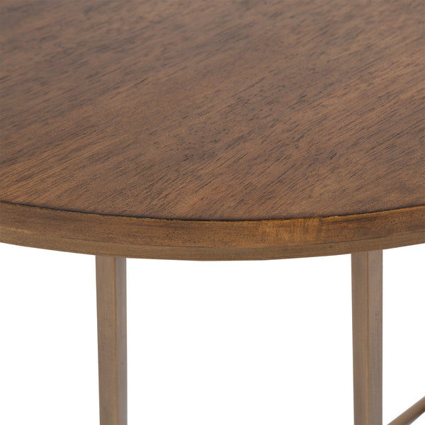 Kate & Laurel Solvay Wood And Metal Console Table