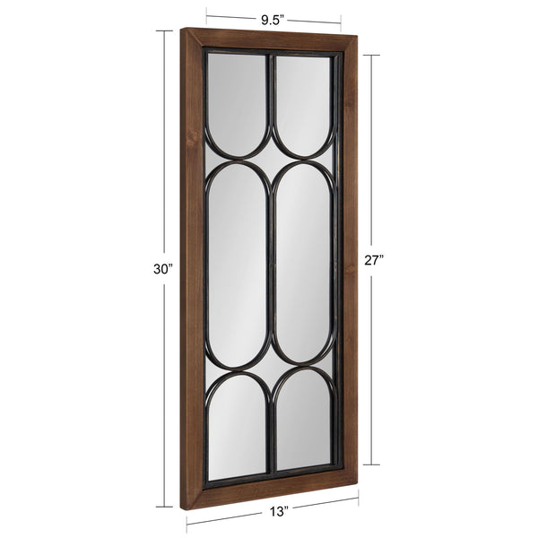 Kate & Laurel Spechett Decorative Windowpane Mirror