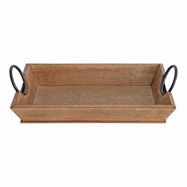 Kate & Laurel Stillright Wood Decorative Tray