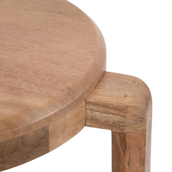 Kate & Laurel Stuart Wood Side Table