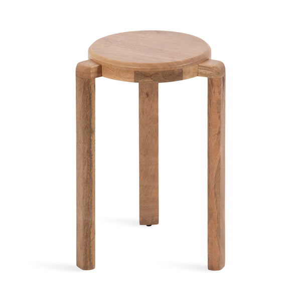 kate & laurel Stuart Wood Side Table