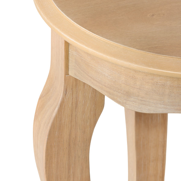 Kate & Laurel Sutherlin Wood Side Table