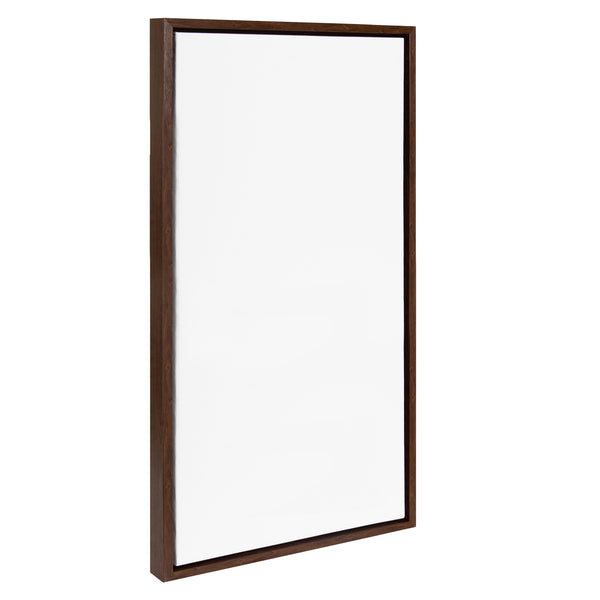 kate & laurel Sylvie Blank Framed Canvas 14x26