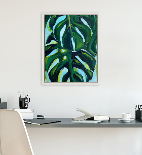 Kate & Laurel Sylvie Blank Framed Canvas 16x20