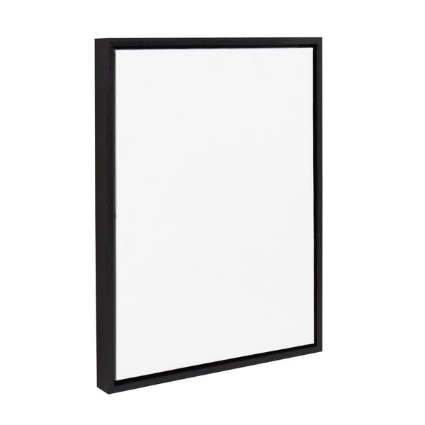 kate & laurel Sylvie Blank Framed Canvas 18x24