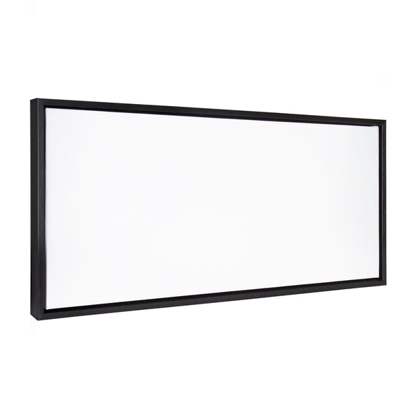 kate & laurel Sylvie Blank Framed Canvas 18x40