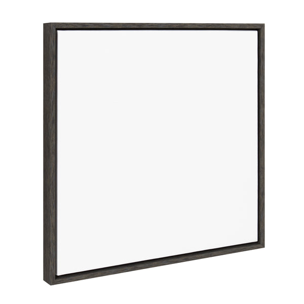 Kate & Laurel Sylvie Blank Framed Canvas 22x22