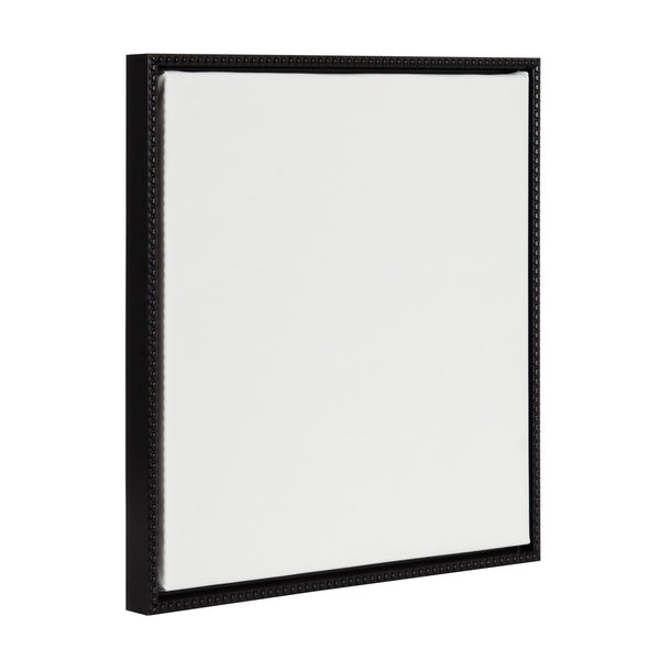 kate & laurel Sylvie Blank Framed Canvas 22x22