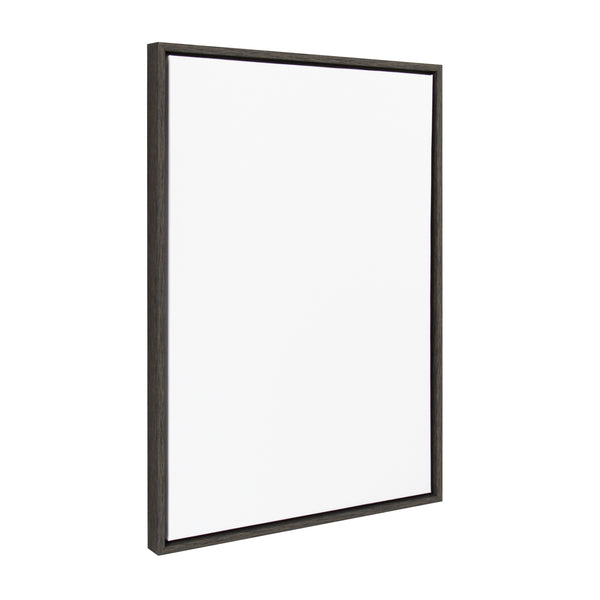 kate & laurel Sylvie Blank Framed Canvas 23x33