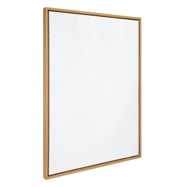 Kate & Laurel Sylvie Blank Framed Canvas 28x38