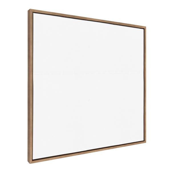 Kate & Laurel Sylvie Blank Framed Canvas 30x30