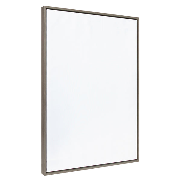 Kate & Laurel Sylvie Blank Framed Canvas 31x41