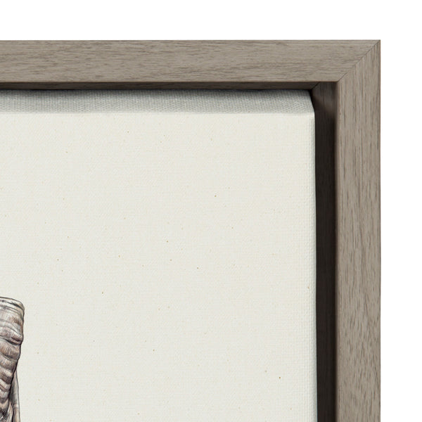 Kate & Laurel Sylvie Ram Framed Canvas By Ron Dunn