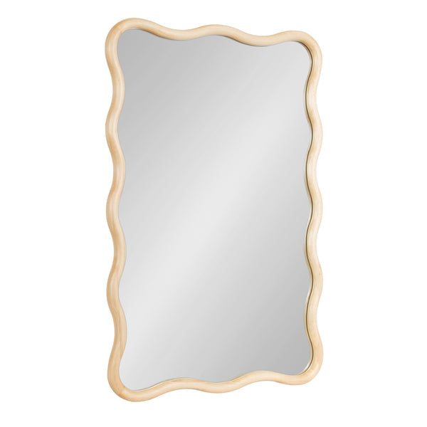 Kate & Laurel Talma Scalloped Rectangle Wall Mirror