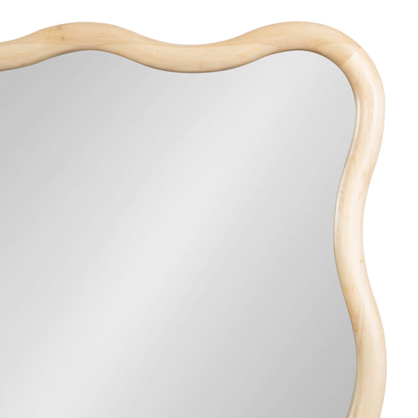 Kate & Laurel Talma Scalloped Rectangle Wall Mirror