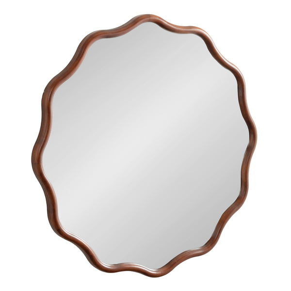 kate & laurel Talma Scalloped Wall Mirror