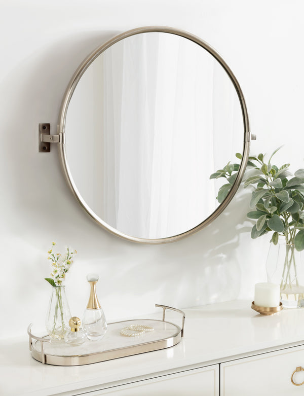 Kate & Laurel Taurus Pivot Wall Mirror