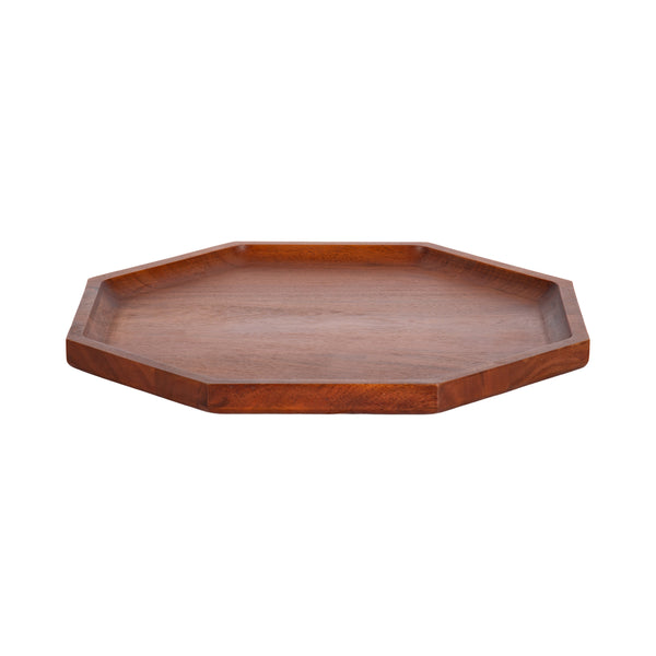 kate & laurel Thorpe Octagon Serving Tray