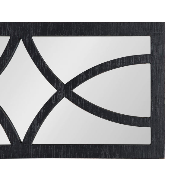 Kate & Laurel Tolland Wood Panel Wall Mirror