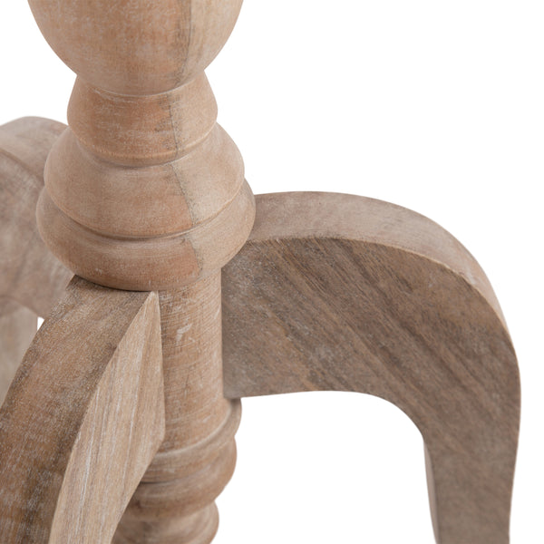 Kate & Laurel Tourneaux Wood Side Table