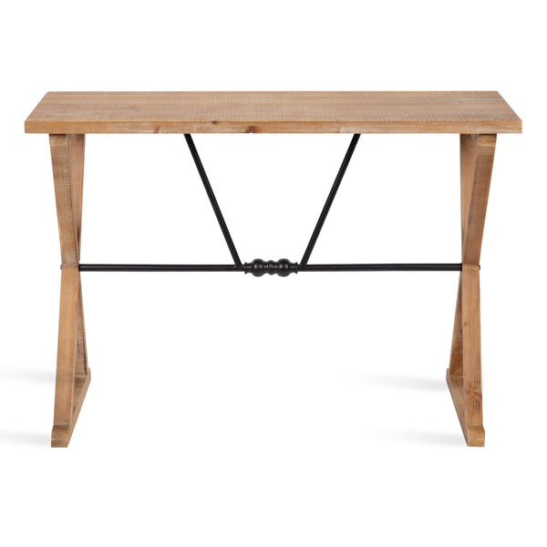 Kate & Laurel Travere Wood And Metal Console Table