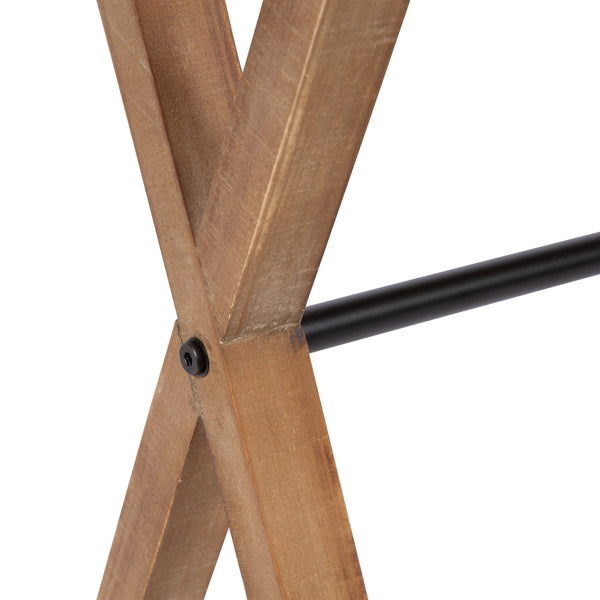 Kate & Laurel Travere Wood And Metal Console Table