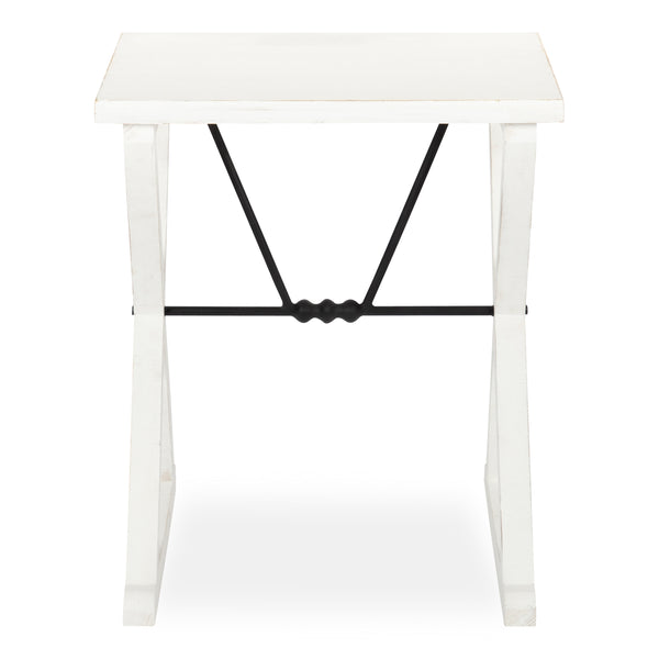 Kate & Laurel Travere Wood And Metal Side Table