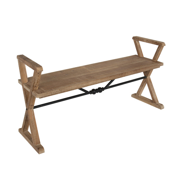 Kate & Laurel Travere Wood Bench