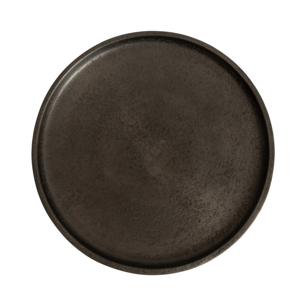 Kate & Laurel Truxton Pedestal Metal Table