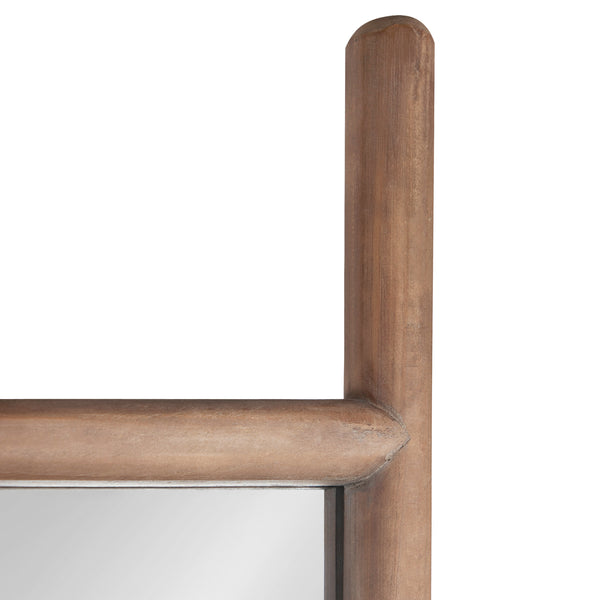 Kate & Laurel Trygg Rustic Leaning Ladder Mirror