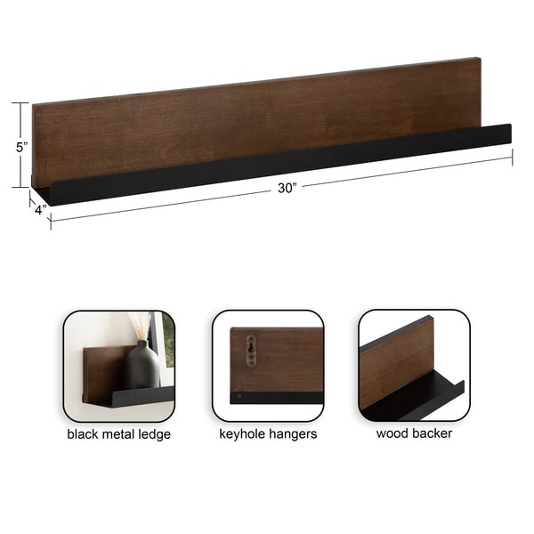 Kate & Laurel Ubbard Decorative Wall Shelf