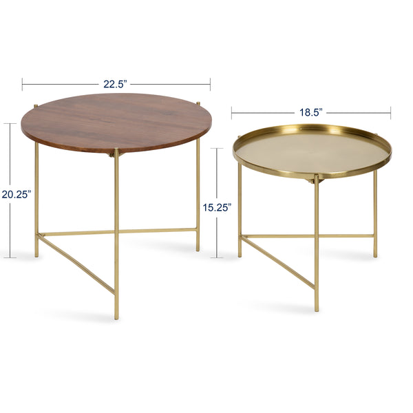 Kate & Laurel Ulani Coffee Table Set