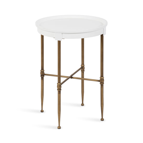 kate & laurel Valdi Round Side Table