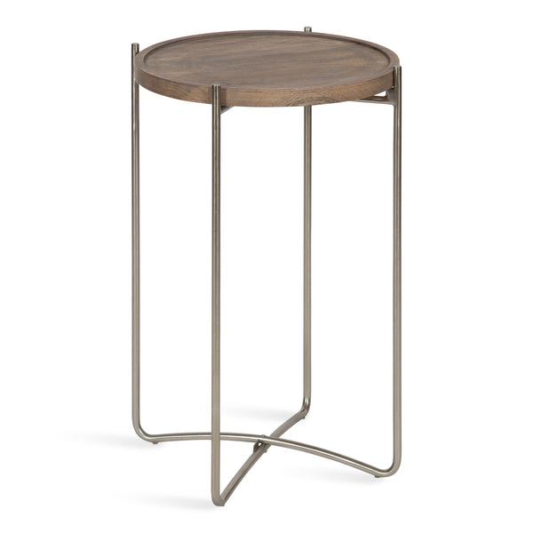 Kate & Laurel Vale Round Side Table