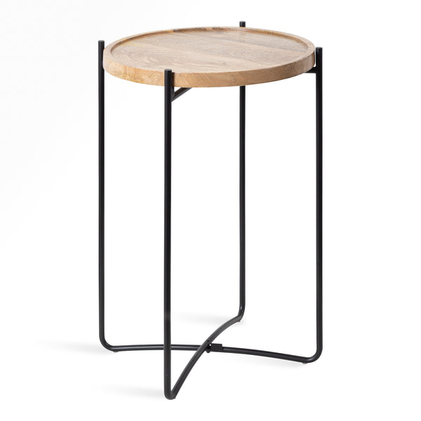 kate & laurel Vale Round Side Table