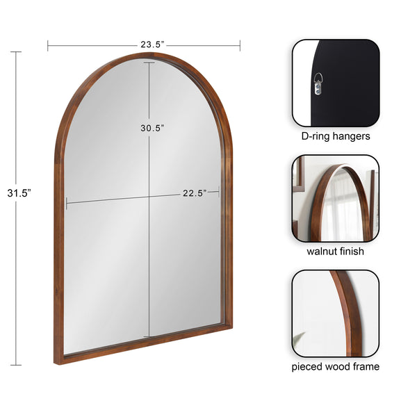 Kate & Laurel Valenti Framed Arch Mirror