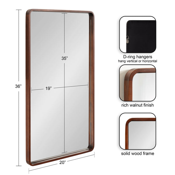 Kate & Laurel Valenti Rectangle Wall Mirror